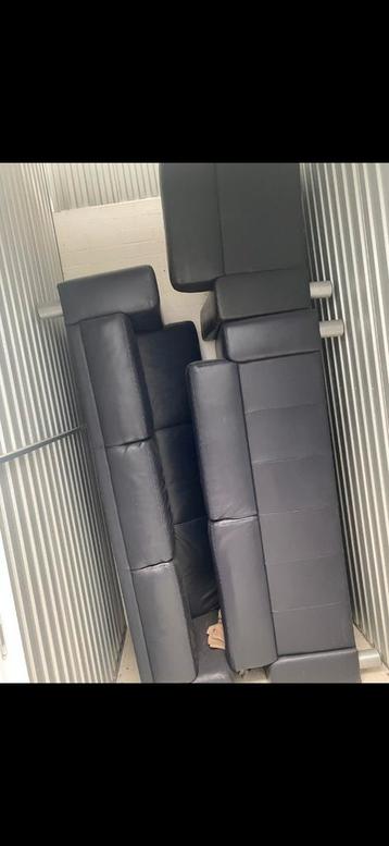 Leren Zithoek: 2-zits, 3-zits bank en stoel