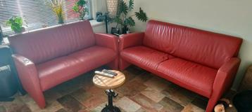 Montel Leren Bankstel: 2-zits en 2,5-zits banken