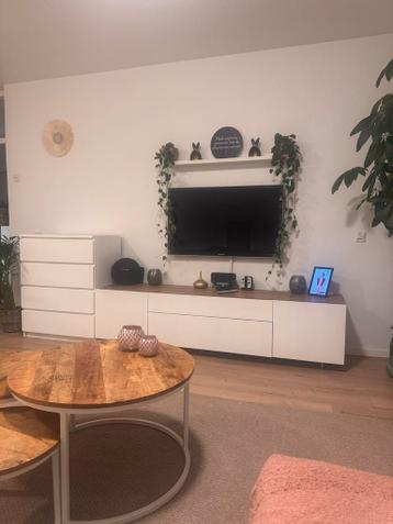 Tv kast en ladenkast Flexa gebroken wit