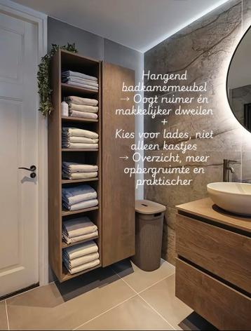 Badmeubels & Badkamerkastjes op Maat