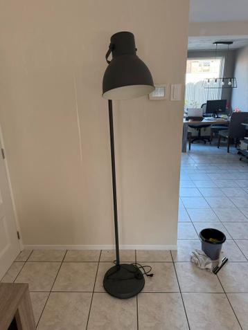 Industriële Vloerlamp - Donkergrijs