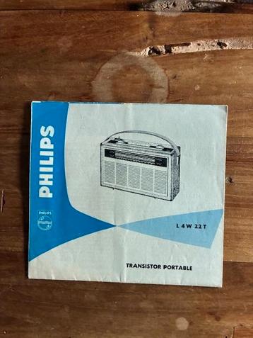 Handleiding Philips portable radio