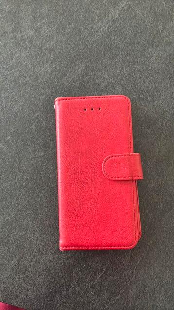 Telefoonhoesje, afm 6,5x13 cm, kleur rood