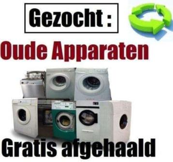 GRATIS gehaald kapotte drogers/wasmachine