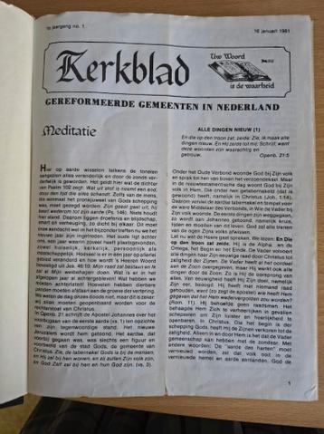 Kerkbladen van de Gereformeerde Gemeenten in Nederland
