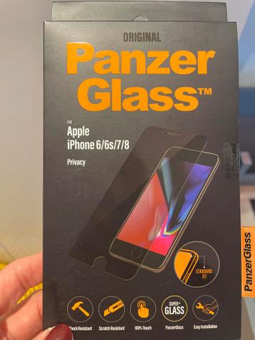 PanzerGlass Privacy Screenprotector iPhone 6/6s/7/8