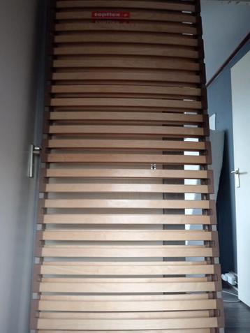 Twee Topflex lattenbodems 80x200