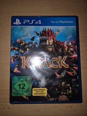 GRATIS: Ps4 spel Knack, Duitse verpakking wel NL/ENG spel.