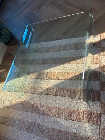 Glazen salontafel