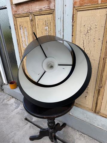 2x Stoere ijzeren lampenkap Diesel winkel