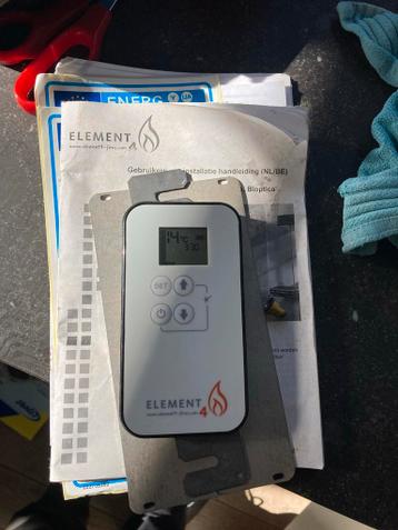 Element4 Gashaard - Inbouw met afstandsbediening