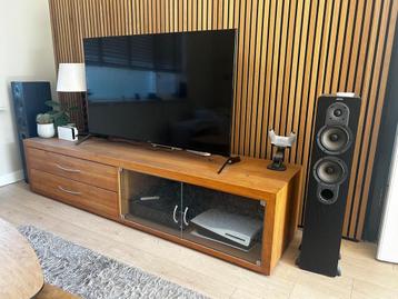 Mooi tv meubel - L 200 cm B 55 cm H 46,5 cm