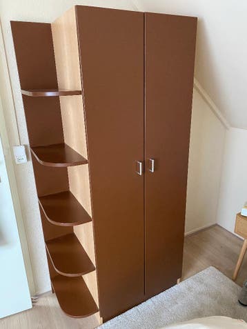 hang- , legkast en nachtkastjes eigen bouw GRATIS