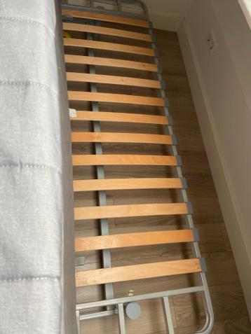 IKEA Bedbank met matras en hoes - Ideaal voor logeerkamer