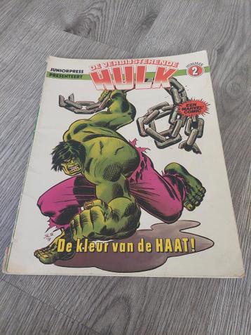 stripboek  DE HULK  1978