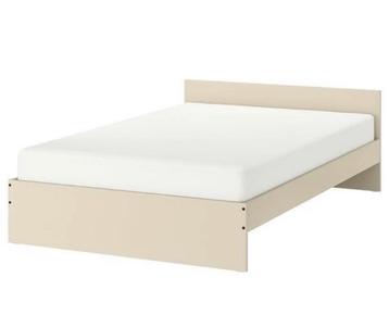 Ikea GURSKEN bed licht beige 140x200 lees omschrijving