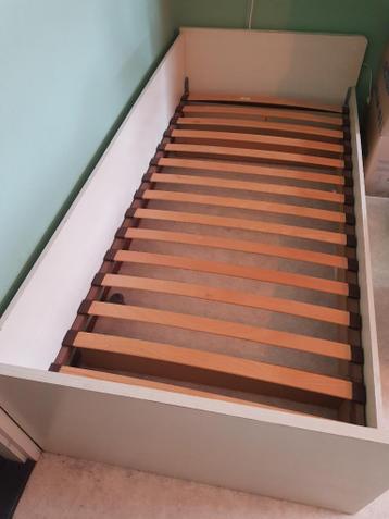 retro vintage jaren 80 bed 90 x 190 hout