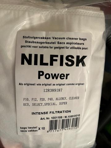 Stofzuigerzakken Nilfisk Power