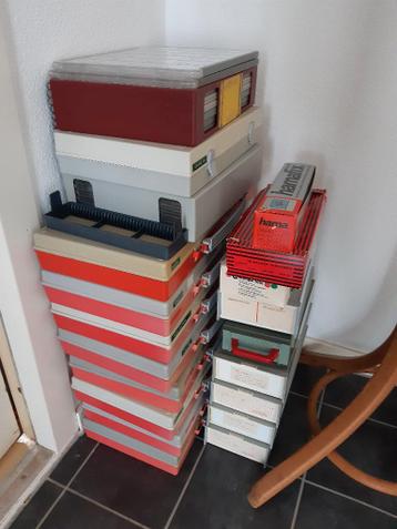 diadozen (diverse soorten en maten), dia's , raampjes