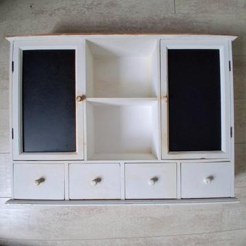 Wandkastje met deurtjes en lades - gratis ophalen
