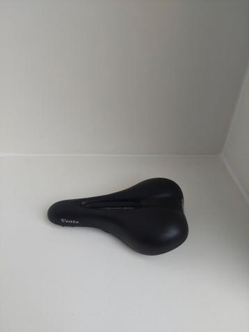 Comfortabel Vento fietszadel - Zwart