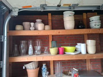 Diverse vazen, potten en schalen - Decoratie