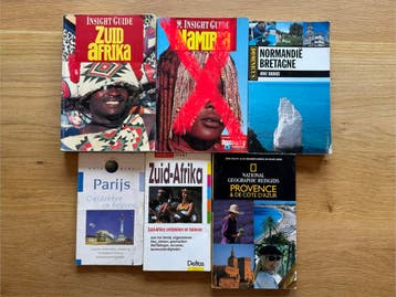 Gratis: Reisboeken zuid-afrika Normandië bretagne provence