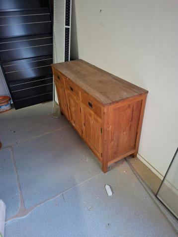 Robuust houten meubel - 150x50x90 cm