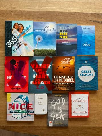 Div. boeken geloof, natuur, relaties