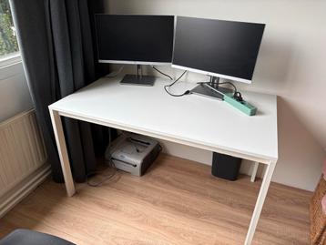 Wit bureau - Ideaal voor thuiskantoor of studentenkamer