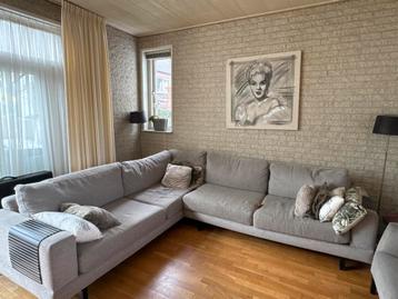 GRATIS ophalen: Hoekbank taupe/beige - 360x260cm
