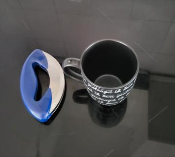 gratis afhalen koffiekopje een kruidensnijder