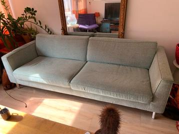 Dyyk 3-zitsbank lichtgroen/lichtblauw - Gratis af te halen