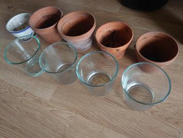 9 gratis bloemenvazen