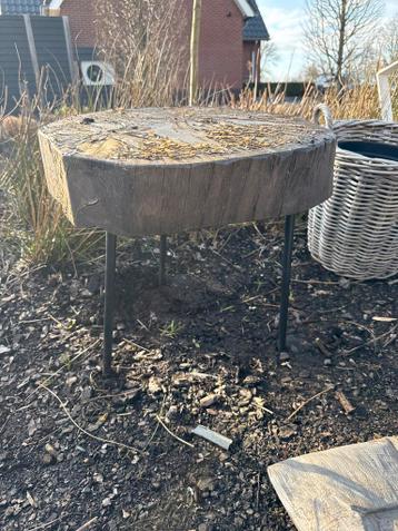 Boomstam krukje gratis