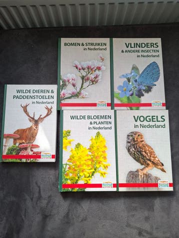Postcodeloterij diverse natuurboeken