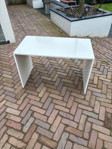 Strakke witte kinder tafel/ bureau