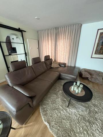 Lederen lounge Bankstel Gratis!