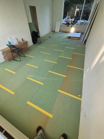 Onder vloer laminaat