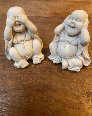 GRATIS AFHALEN  2x Buddha beeldje