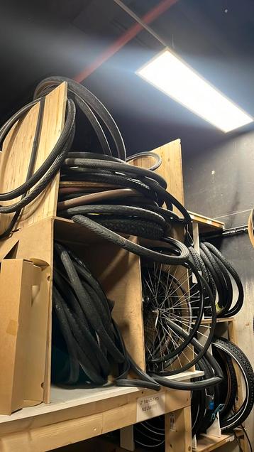 50 stuks gratis buitenbanden + velgen ophalen