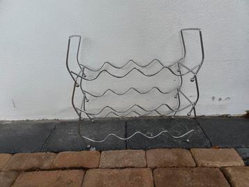 Wijnrek voor 12 flessen - Metaal