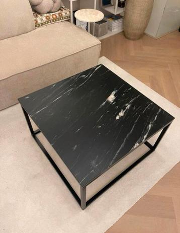 Echt marmeren salontafel vandaag ophalen zwart marmer