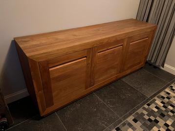 MOET WEG Eikenhouten dressoir kast