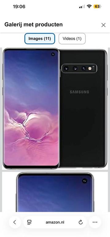 SPOED: Samsung Galaxy S10 telefoon/scherm