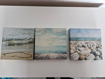 Gratis: 3 schilderijtjes