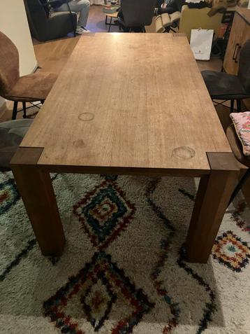 Gratis: Volhouten Eiken Eettafel (100x200 cm) - Ideaal voor