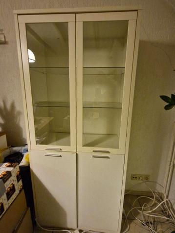 Vitrinekast gratis 80x39,5x180cm