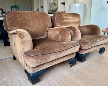 Gratis Bruine Velours Stoelen - Hotel Chique Design