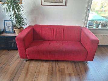 Mooie bank met gebruikssporen aangeboden 180x85x75